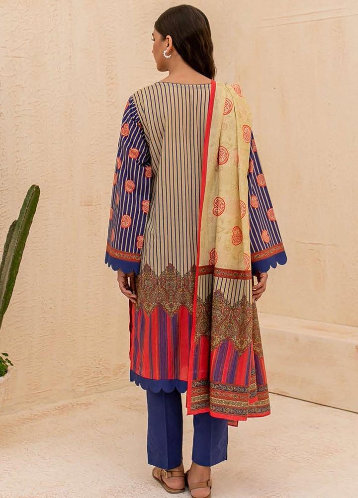 Zellbury Embroidered Cambric Suits Unstitched 2 Piece ZL21CB WUC21E20018 - Winter Collection