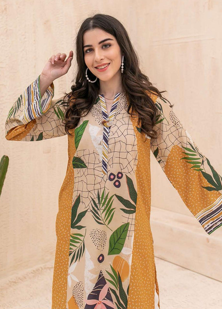 Zellbury Printed Cambric  Unstitched Shirt ZL21CB WUC21X10002 - Winter Collection