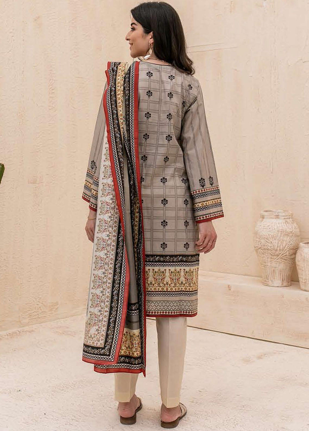 Zellbury Embroidered Cambric Suits Unstitched 2 Piece ZL21CB WUC21E20019 - Winter Collection