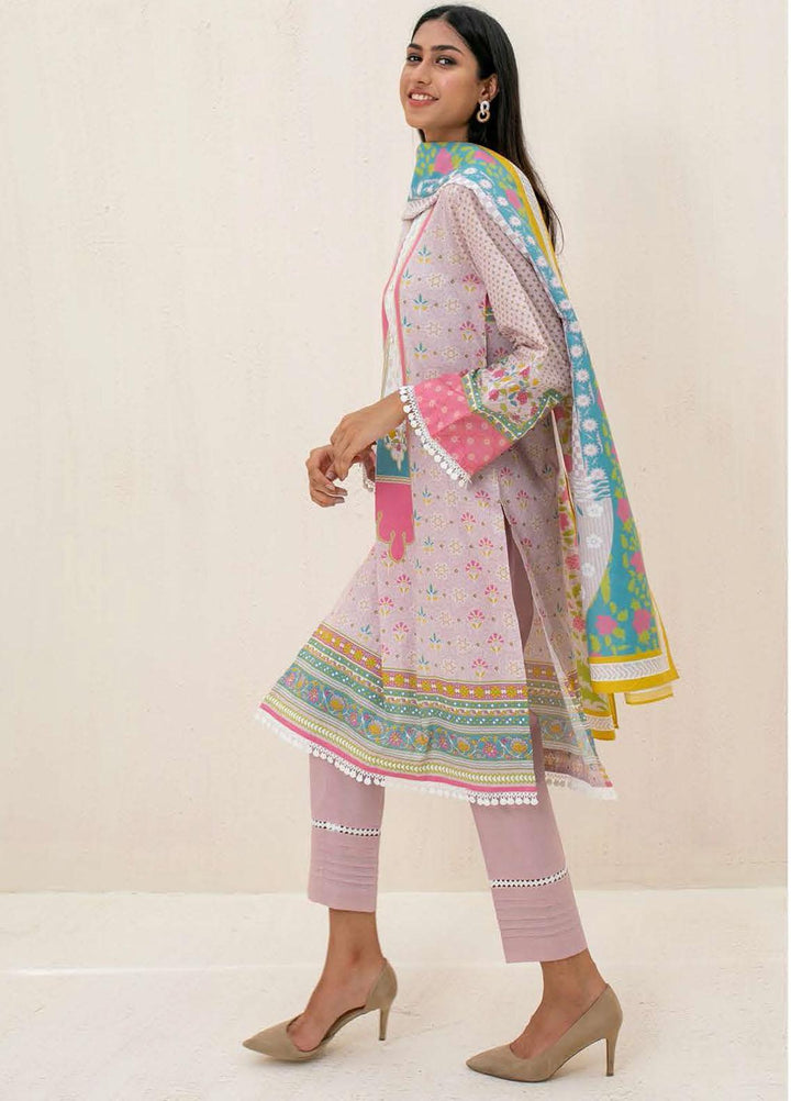 Zellbury Printed Cambric Suits Unstitched 3 Piece ZL21CB WUC21X30030 - Winter Collection