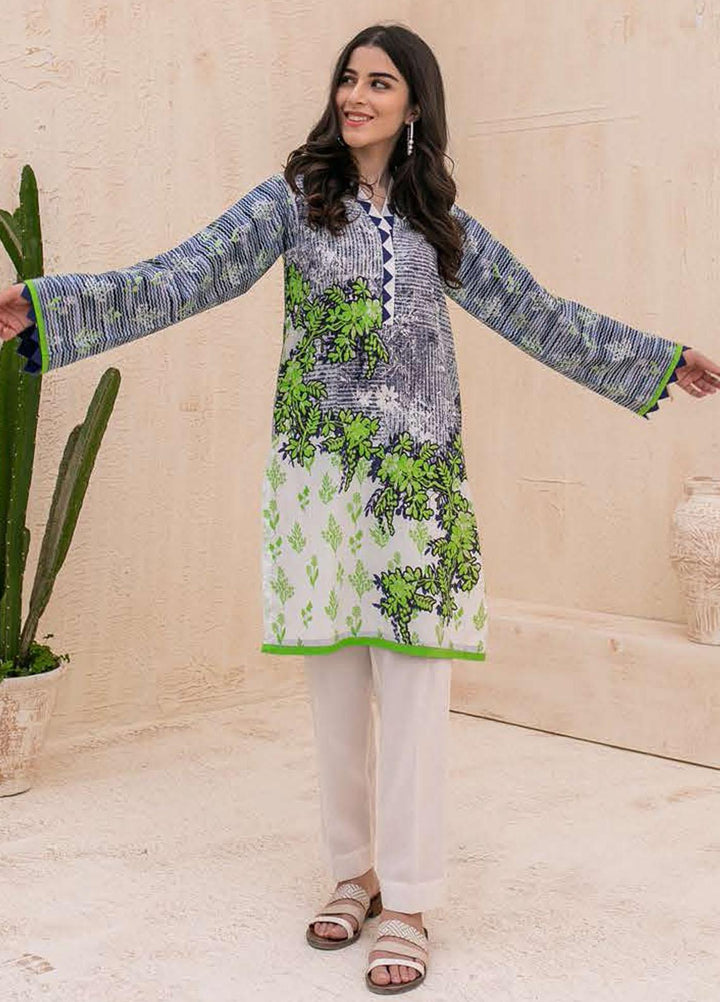 Zellbury Printed Cambric  Unstitched Shirt ZL21CB WUC21X10003 - Winter Collection