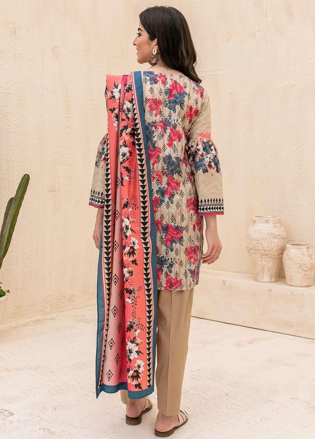 Zellbury Printed Cambric Suits Unstitched 3 Piece ZL21CB WUC21X30034 - Winter Collection