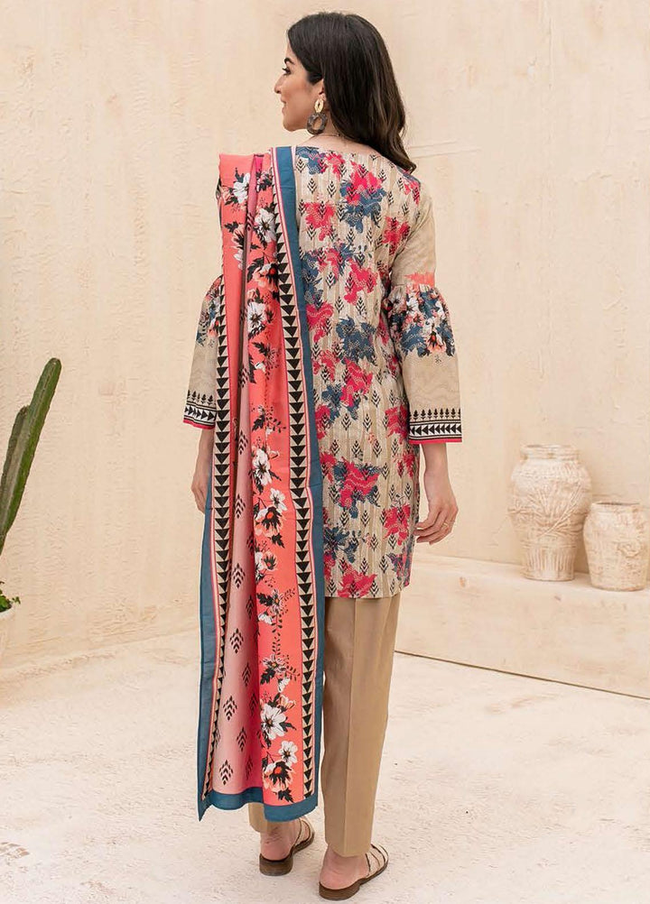 Zellbury Printed Cambric Suits Unstitched 3 Piece ZL21CB WUC21X30034 - Winter Collection