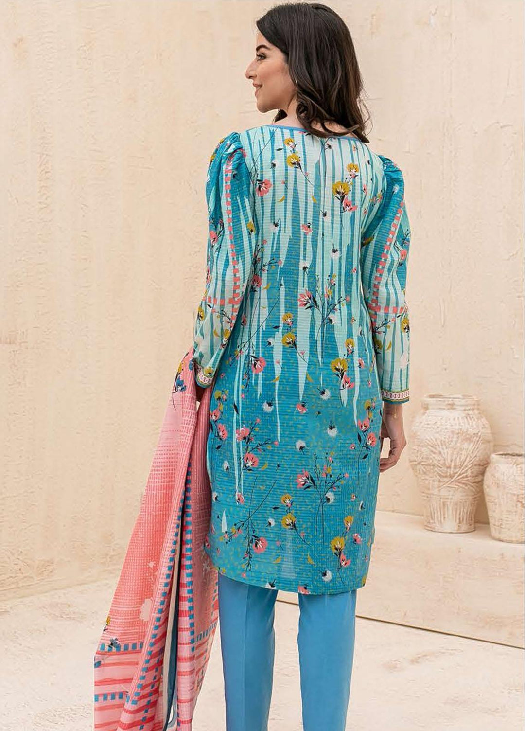Zellbury Printed Cambric Suits Unstitched 3 Piece ZL21CB WUC21X30035 - Winter Collection
