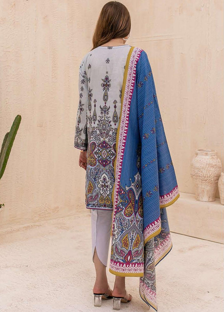 Zellbury Printed Cambric Suits Unstitched 3 Piece ZL21CB WUC21X30038 - Winter Collection