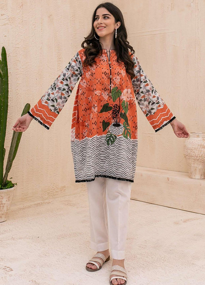 Zellbury Printed Cambric  Unstitched Shirt ZL21CB WUC21X10004 - Winter Collection