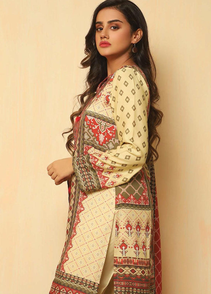 Zellbury Printed Viscose Suits Unstitched 2 Piece ZL21CB WUC21X20039 - Winter Collection