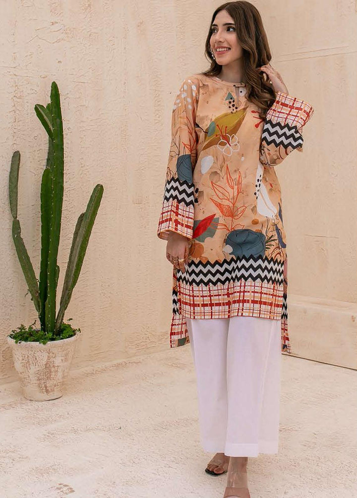 Zellbury Printed Cambric  Unstitched Shirt ZL21CB WUC21X10005 - Winter Collection