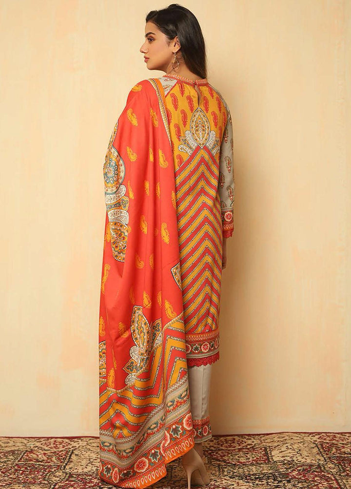 Zellbury Printed Viscose Suits Unstitched 2 Piece ZL21CB WUC21X20040 - Winter Collection