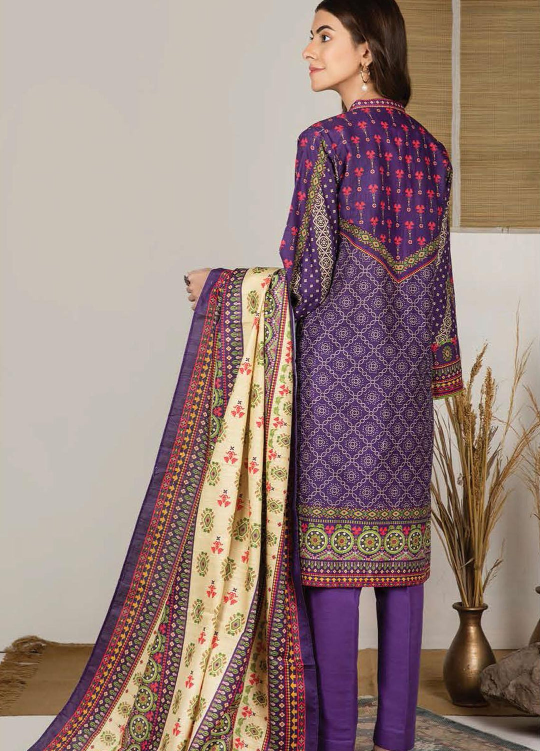 Zellbury Printed Viscose Suits Unstitched 2 Piece ZL21CB WUC21X20043 - Winter Collection