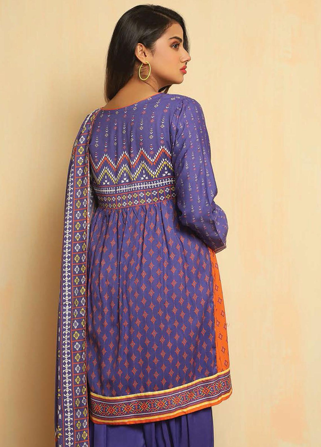 Zellbury Printed Viscose Suits Unstitched 2 Piece ZL21CB WUC21X20048 - Winter Collection