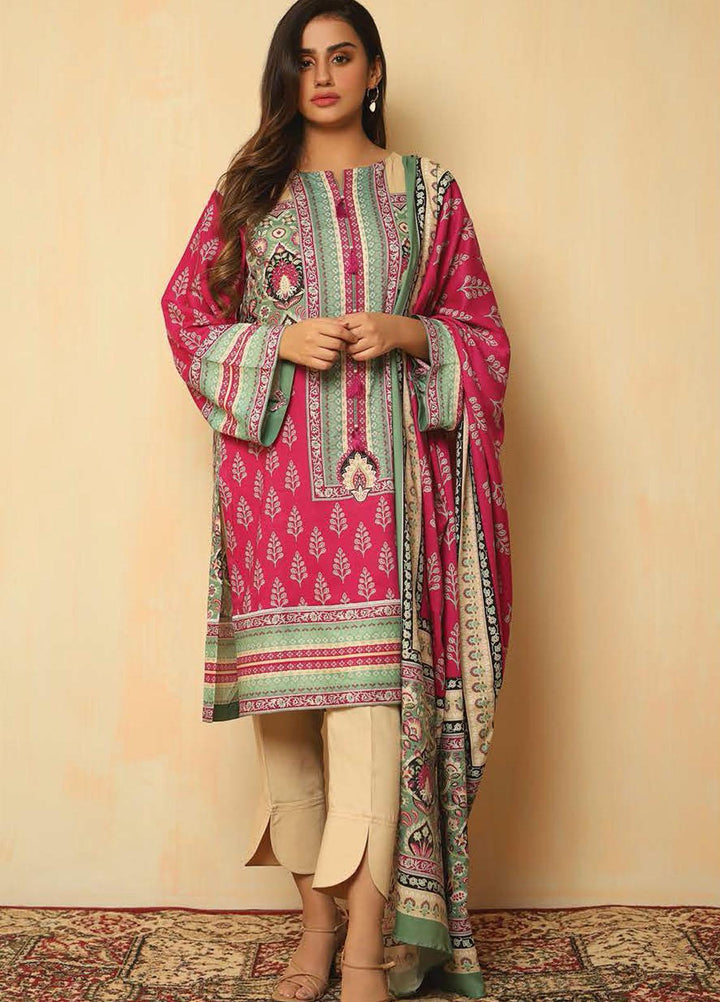 Zellbury Printed Viscose Suits Unstitched 2 Piece ZL21CB WUC21X20049 - Winter Collection