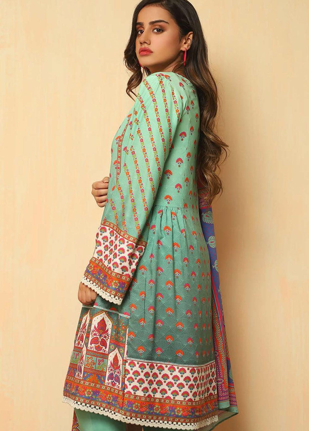 Zellbury Printed Viscose Suits Unstitched 2 Piece ZL21CB WUC21X20050 - Winter Collection