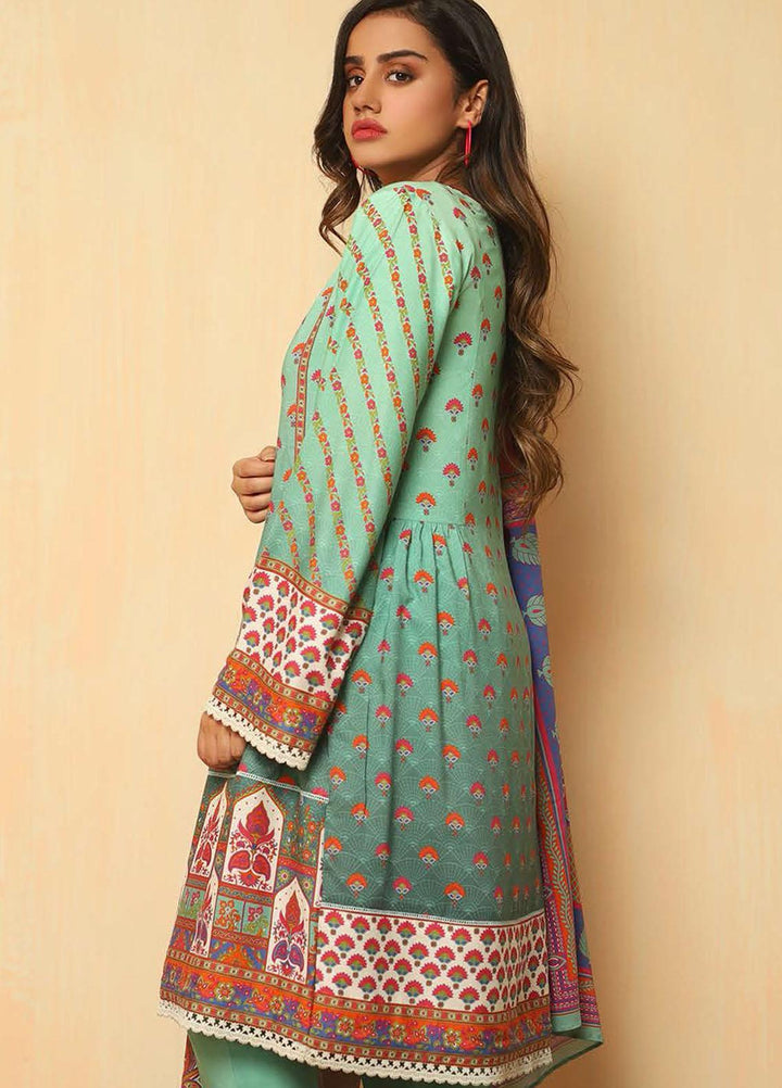 Zellbury Printed Viscose Suits Unstitched 2 Piece ZL21CB WUC21X20050 - Winter Collection