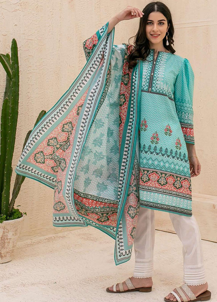 Zellbury Printed Cambric Suits Unstitched 2 Piece ZL21CB WUC21X20011 - Winter Collection