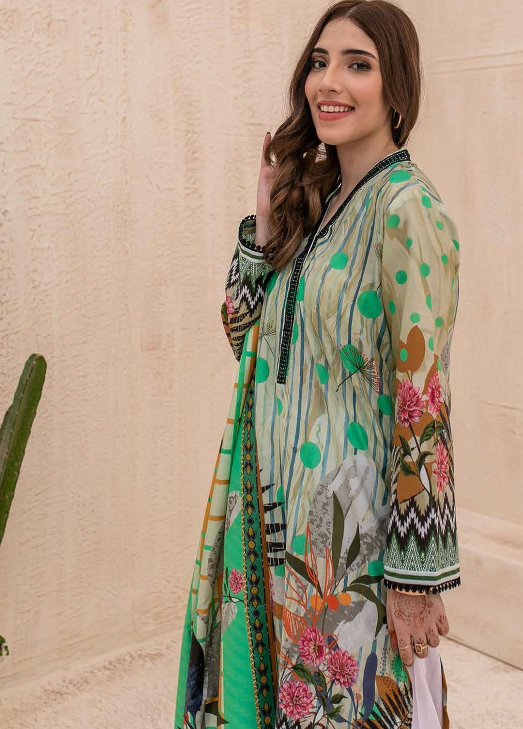 Zellbury Printed Cambric Suits Unstitched 2 Piece ZL21CB WUC21X20013 - Winter Collection