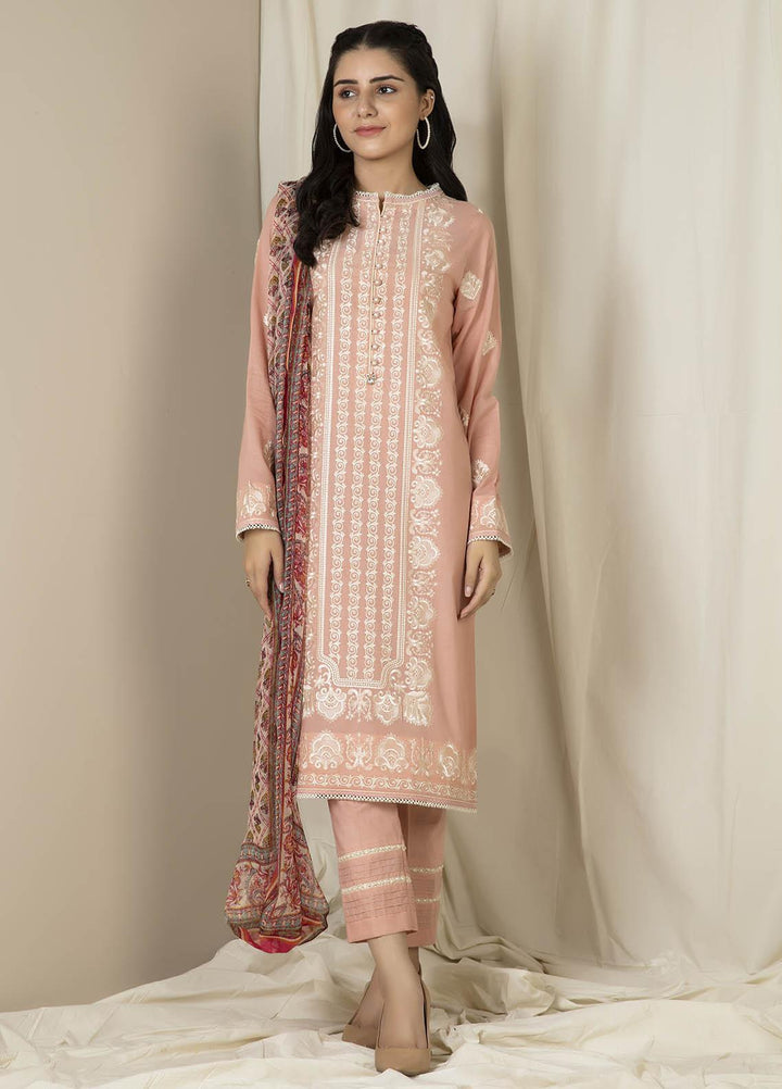 Zellbury Embroidered Lawn Suits Unstitched 3 Piece ZB21EL 878 - Summer Collection
