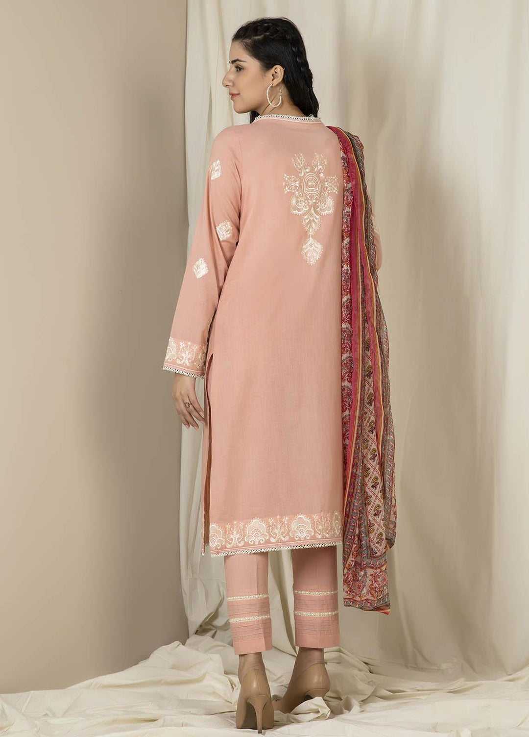 Zellbury Embroidered Lawn Suits Unstitched 3 Piece ZB21EL 878 - Summer Collection