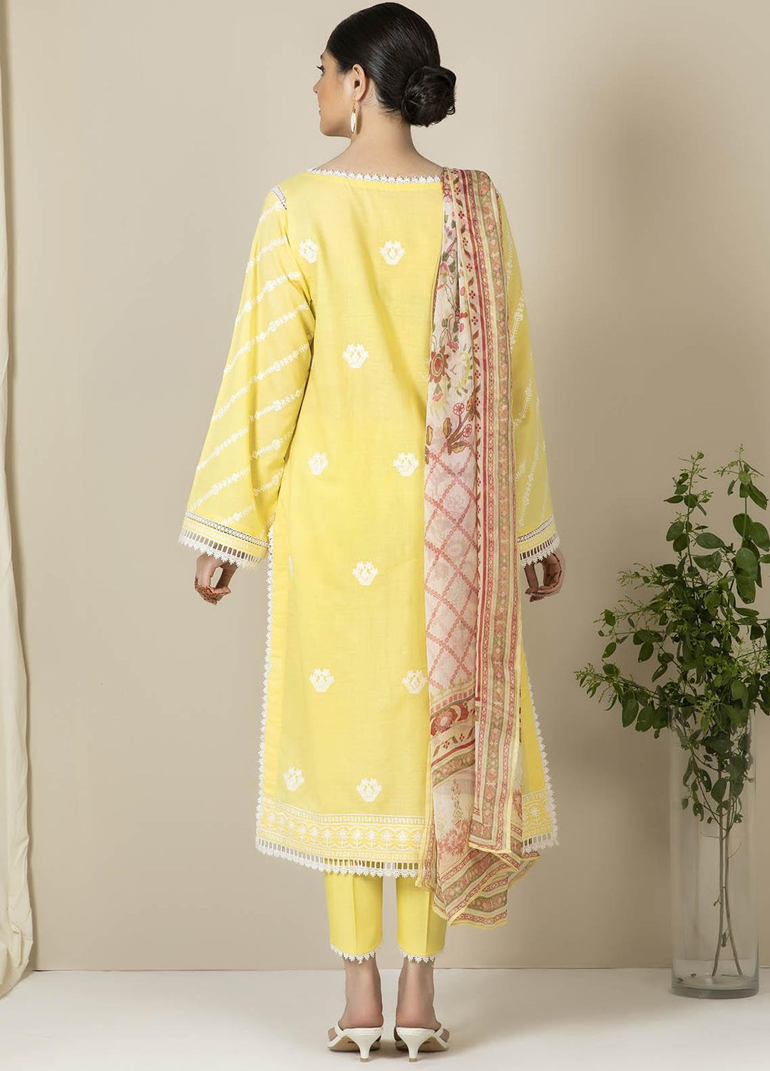 Zellbury Embroidered Lawn Suits Unstitched 3 Piece ZB21EL 881 - Summer Collection
