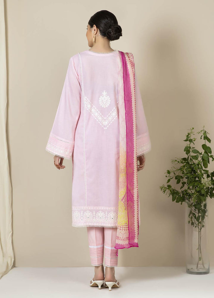 Zellbury Embroidered Lawn Suits Unstitched 3 Piece ZB21EL 884 - Summer Collection