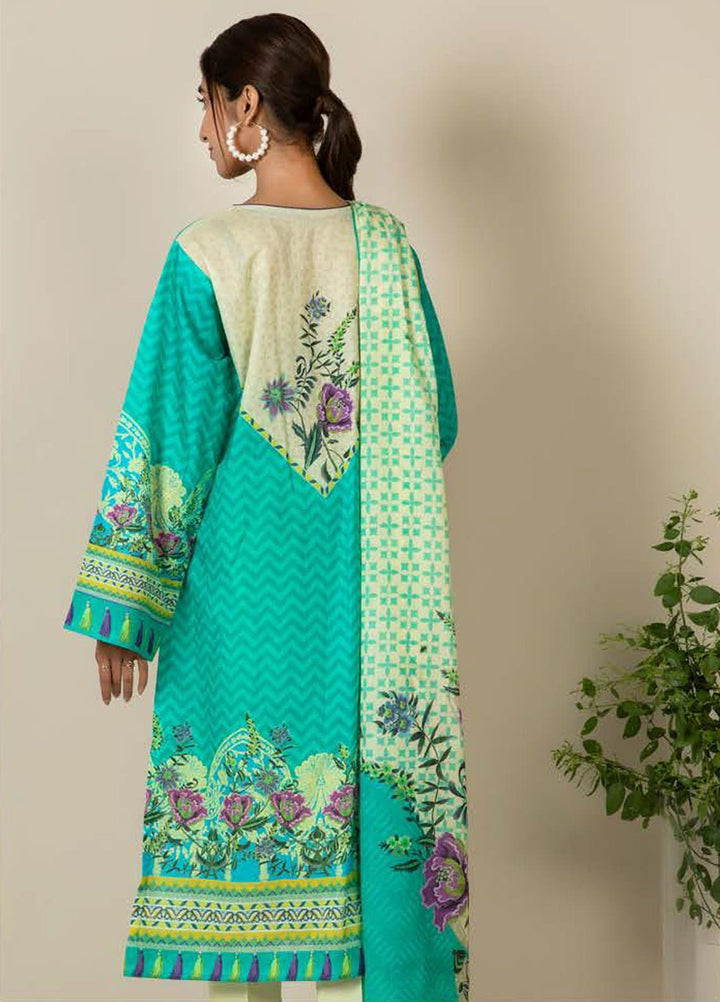 Zellbury Printed Lawn Suits Unstitched 2 Piece ZB21L-2 Wusc 733 - Summer Collection