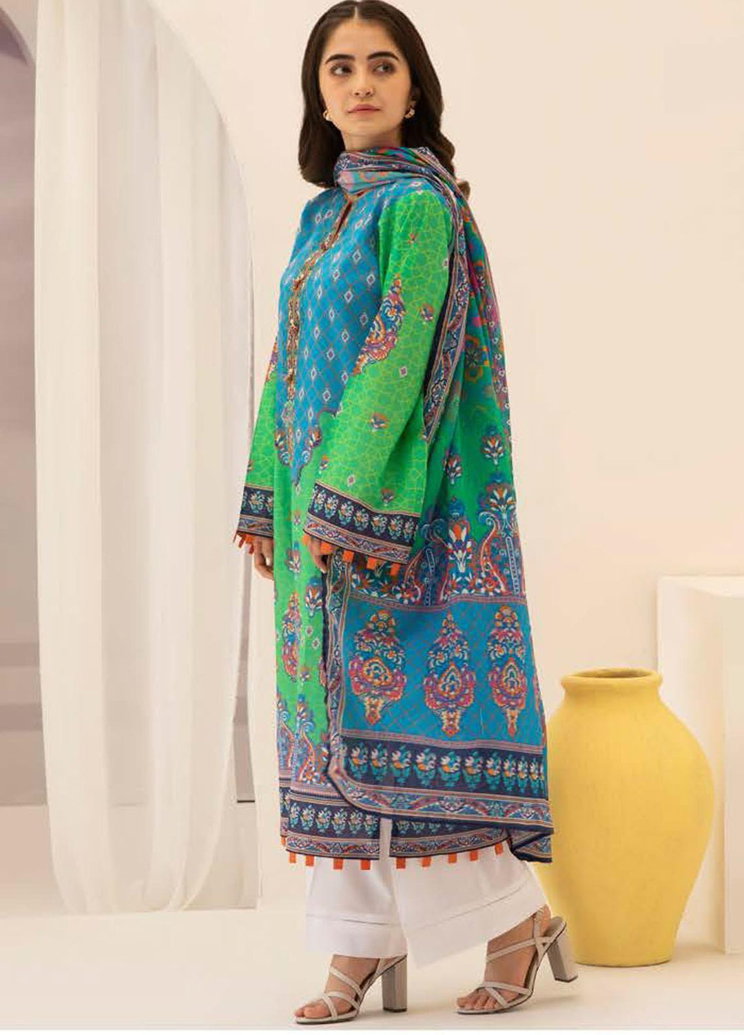 Zellbury Printed Lawn Suits Unstitched 2 Piece ZB21L-2 Wusc 739 - Summer Collection