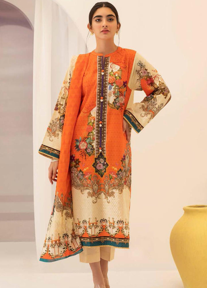 Zellbury Printed Lawn Suits Unstitched 2 Piece ZB21L-2 Wusc 745 - Summer Collection