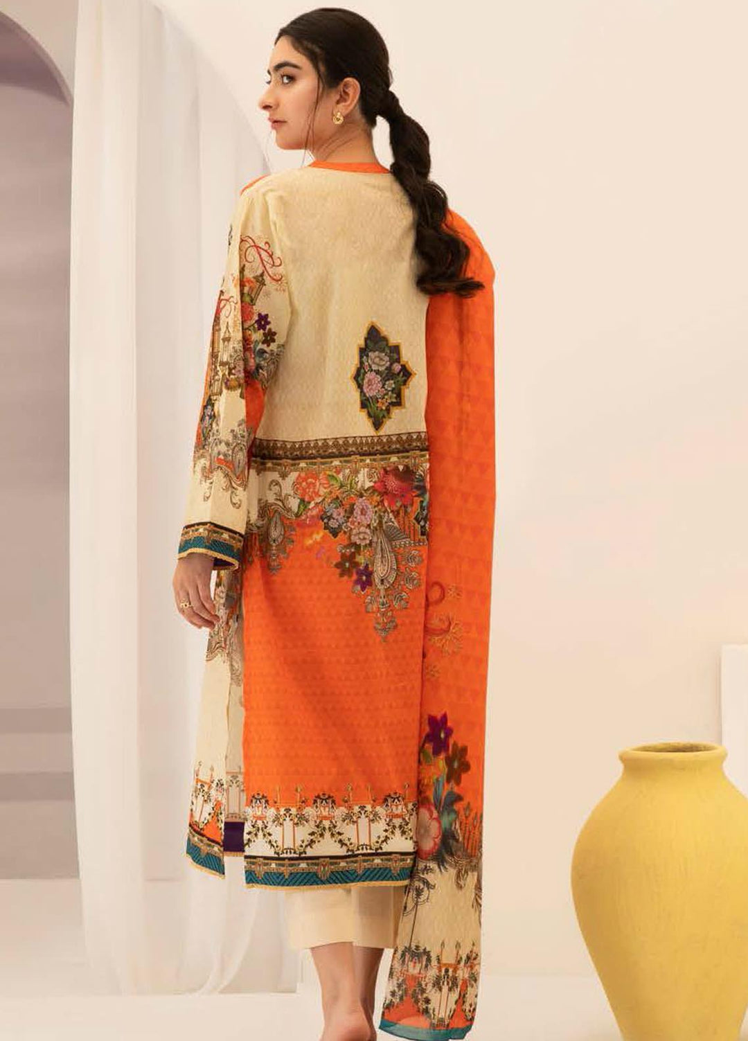 Zellbury Printed Lawn Suits Unstitched 2 Piece ZB21L-2 Wusc 745 - Summer Collection