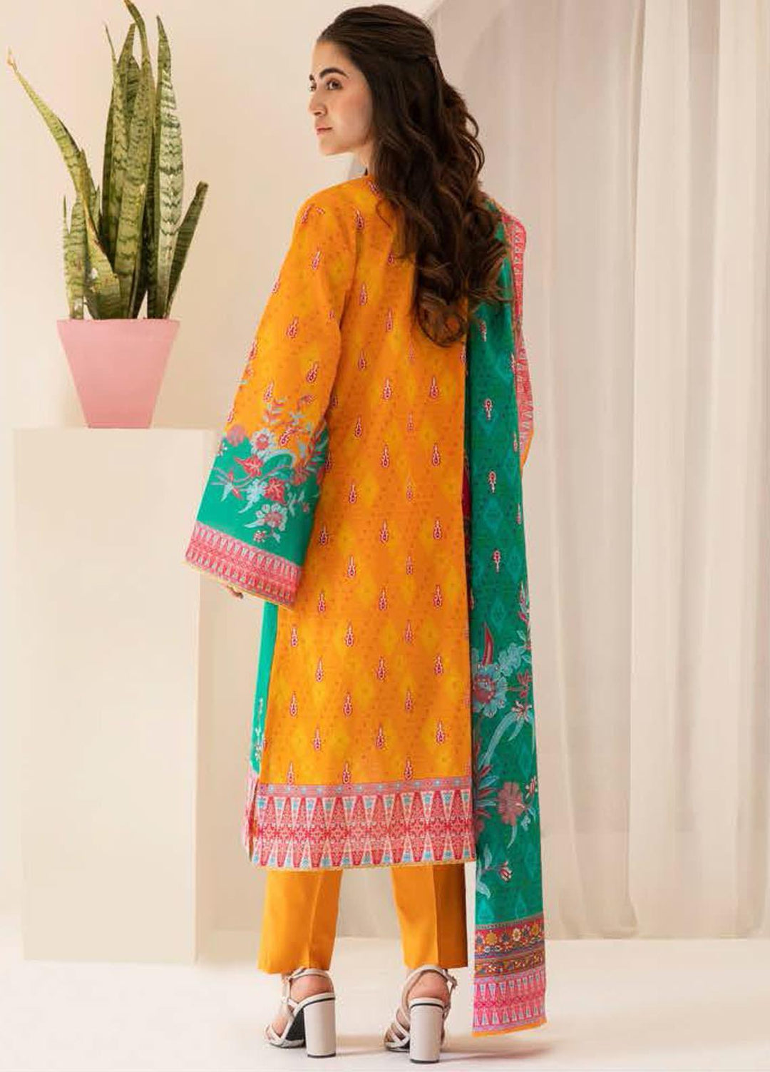 Zellbury Printed Lawn Suits Unstitched 3 Piece ZB21L-2 Wusc 770 - Summer Collection