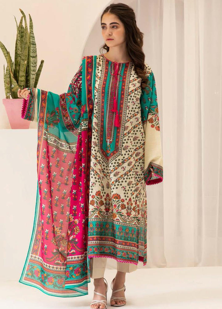 Zellbury Printed Lawn Suits Unstitched 3 Piece ZB21L-2 Wusc 788 - Summer Collection