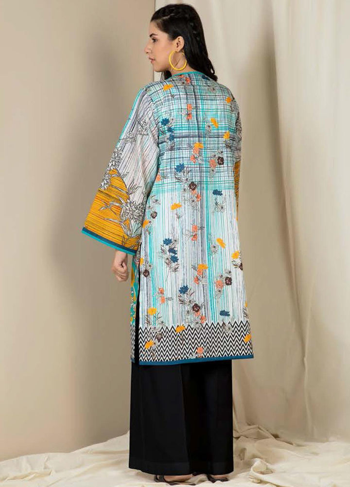 Zellbury Printed Lawn  Unstitched Kurties ZB21L-2 Wusc 799 - Summer Collection