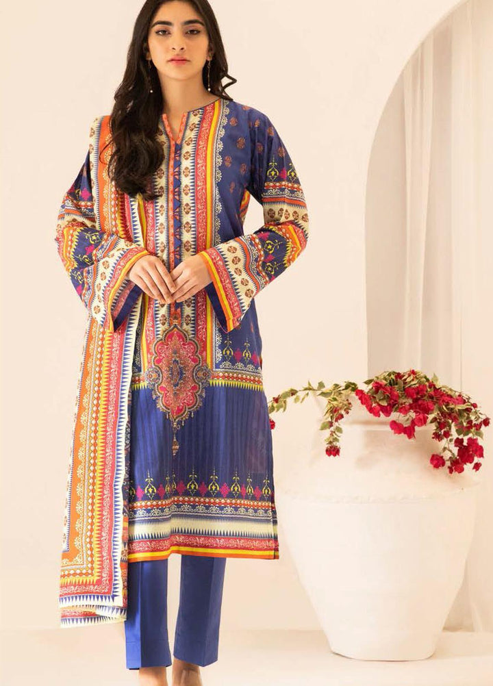 Zellbury Printed Lawn Suits Unstitched 3 Piece ZB21L-2 Wusc 830 - Summer Collection
