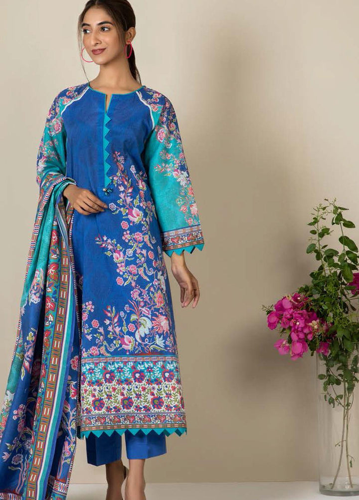 Zellbury Printed Lawn Suits Unstitched 3 Piece ZB21L-2 Wusc 833 - Summer Collection