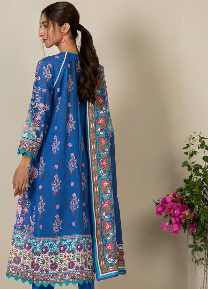 Zellbury Printed Lawn Suits Unstitched 3 Piece ZB21L-2 Wusc 833 - Summer Collection