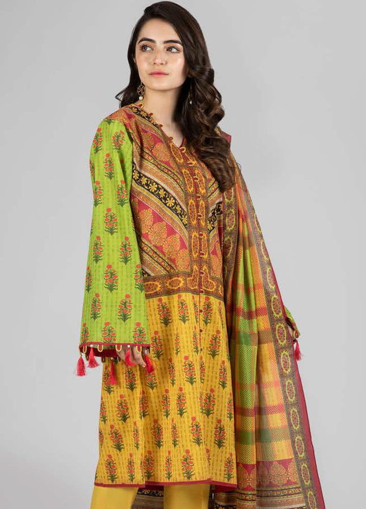 Zellbury Printed Lawn Suits Unstitched 3 Piece ZB21L-2 Wusc 835 - Summer Collection