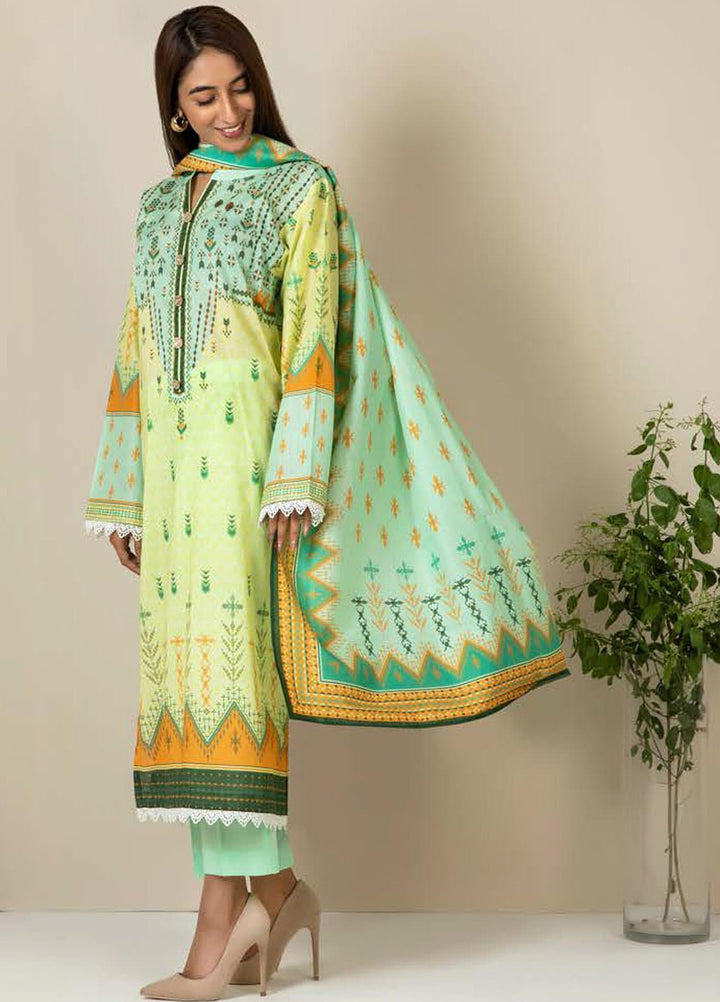 Zellbury Printed Lawn Suits Unstitched 3 Piece ZB21L-2 Wusc 839 - Summer Collection