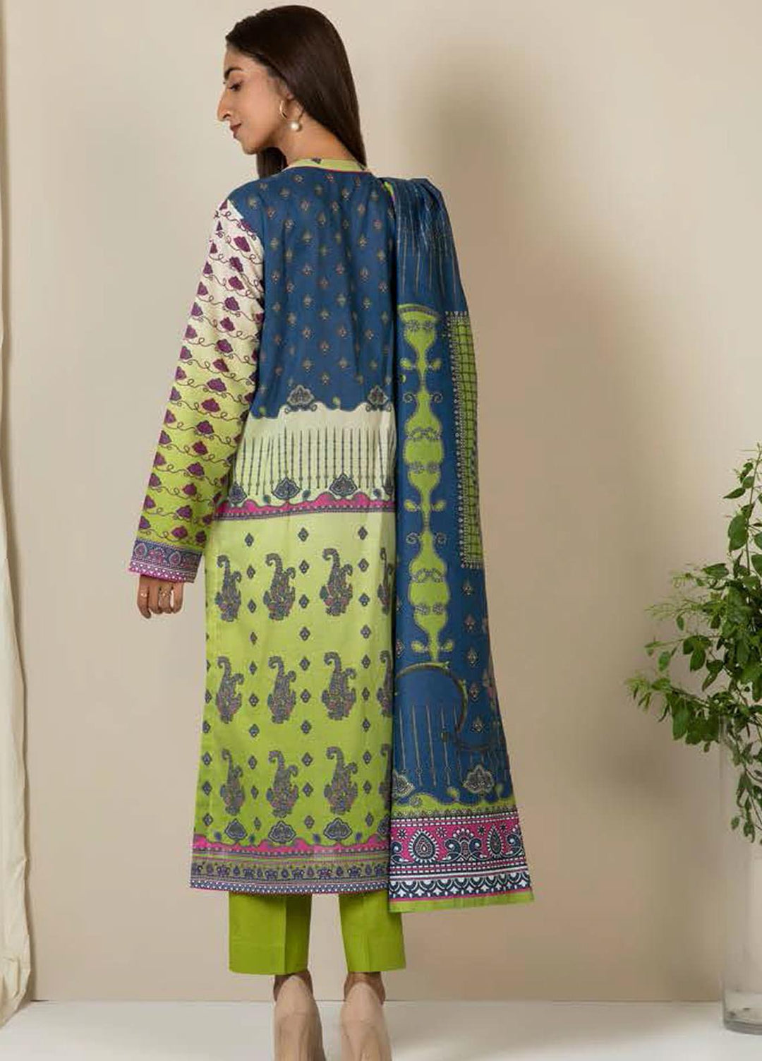 Zellbury Printed Lawn Suits Unstitched 3 Piece ZB21L-2 Wusc 849 - Summer Collection