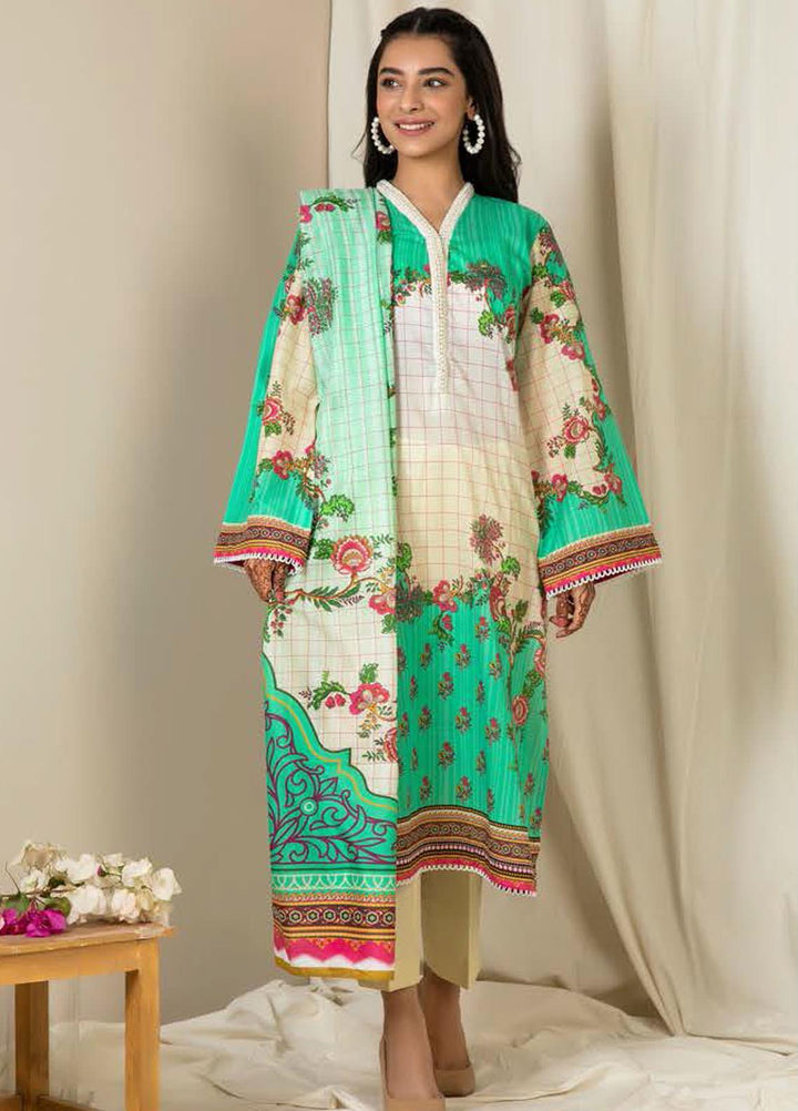 Zellbury Printed Lawn Suits Unstitched 3 Piece ZB21L-2 Wusc 850 - Summer Collection