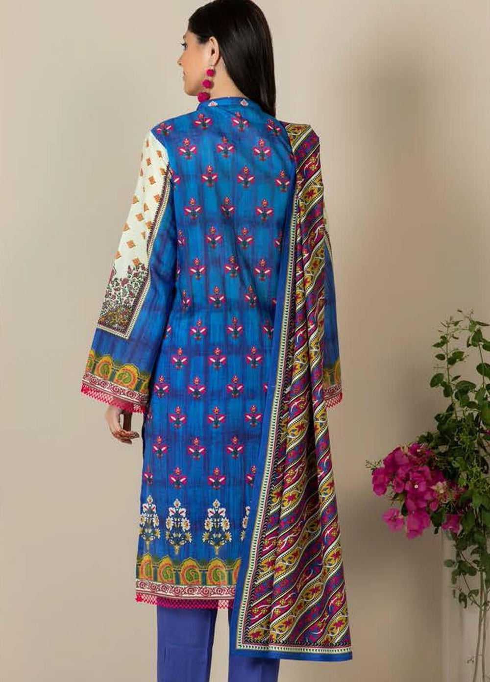 Zellbury Printed Lawn Suits Unstitched 3 Piece ZB21L-2 Wusc 851 - Summer Collection