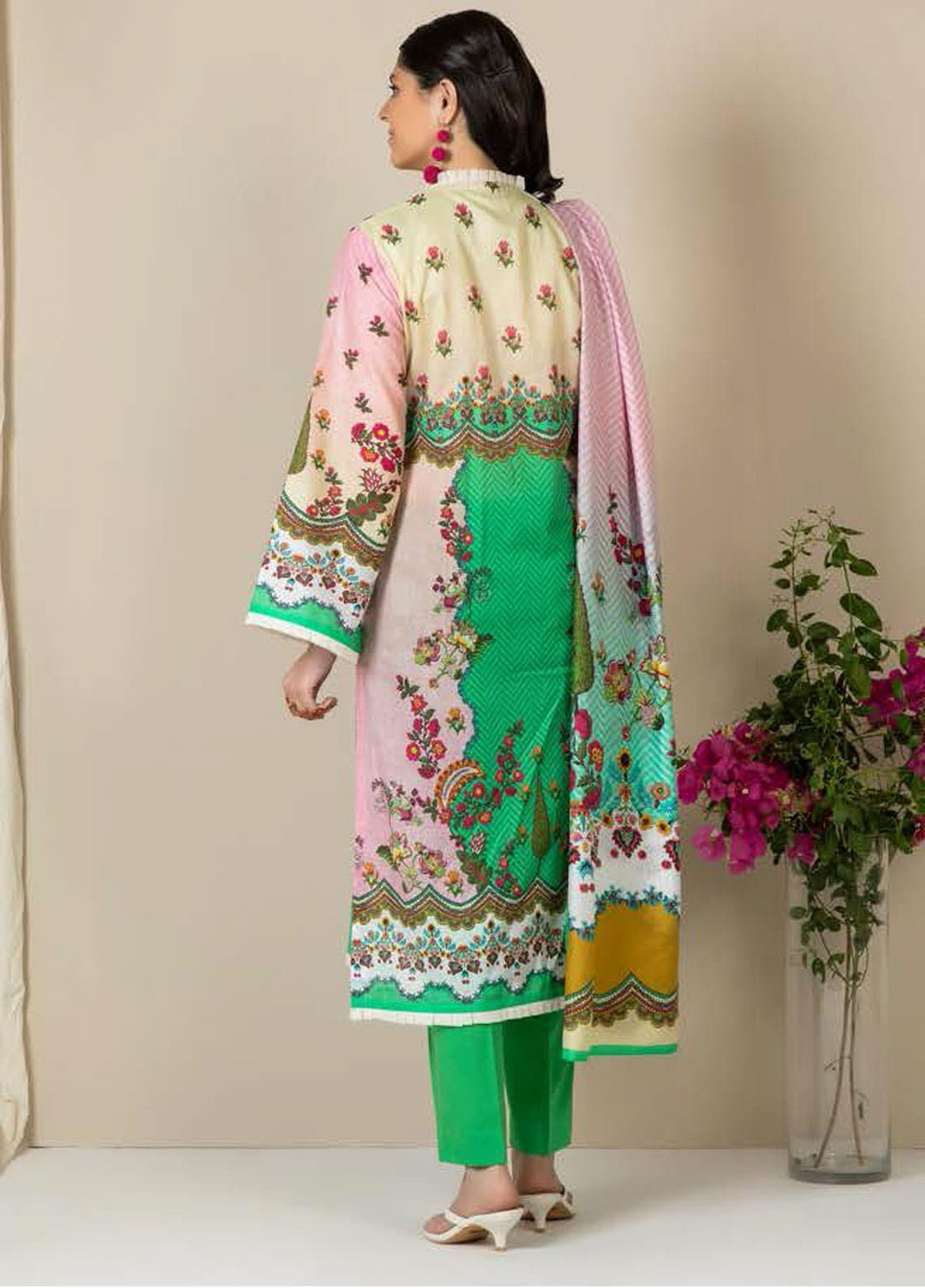Zellbury Printed Lawn Suits Unstitched 3 Piece ZB21L-2 Wusc 853 - Summer Collection