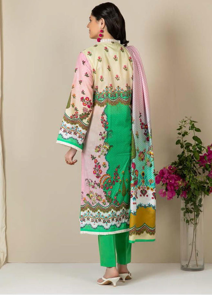Zellbury Printed Lawn Suits Unstitched 3 Piece ZB21L-2 Wusc 853 - Summer Collection