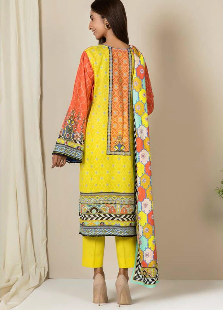 Zellbury Printed Lawn Suits Unstitched 3 Piece ZB21L-2 Wusc 855 - Summer Collection