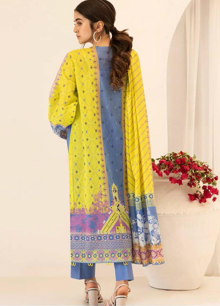 Zellbury Printed Lawn Suits Unstitched 3 Piece ZB21L-2 Wusc 856 - Summer Collection