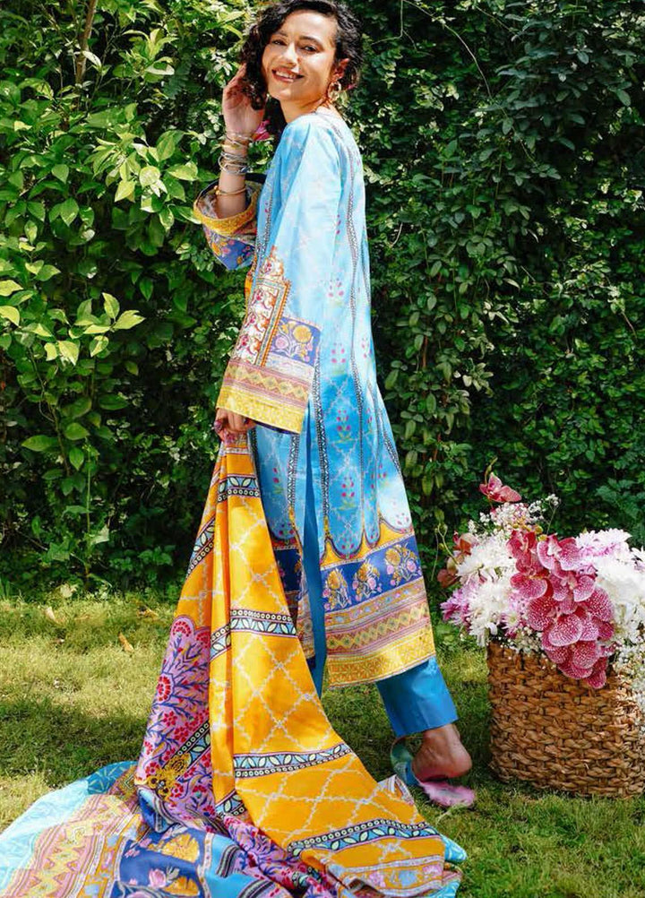 Zellbury Printed Lawn Suits Unstitched 3 Piece ZB21L-2 Wusc 857 - Summer Collection