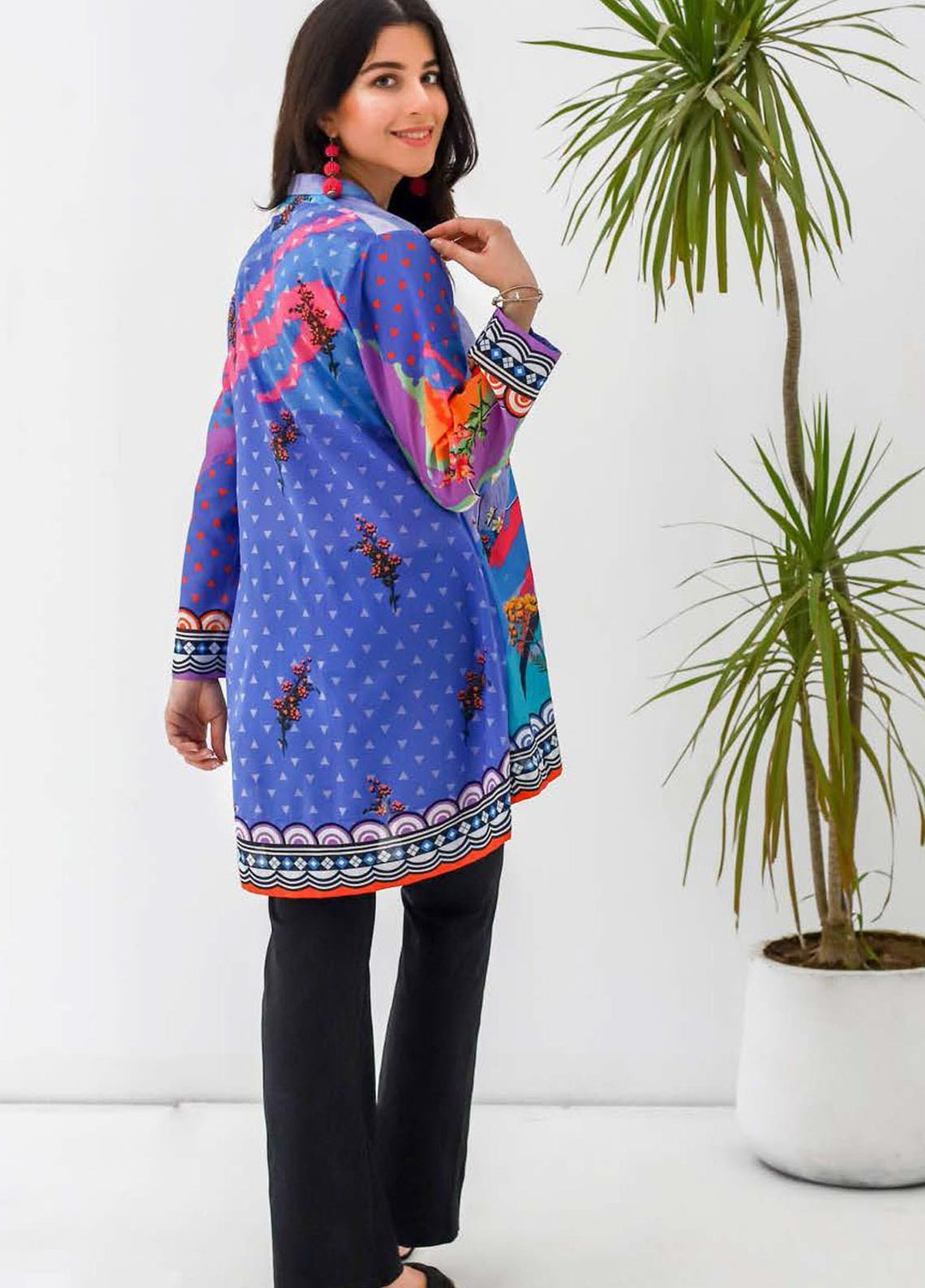 Zellbury Printed Lawn  Unstitched Kurties ZB21L-2 Wusc 898 - Summer Collection
