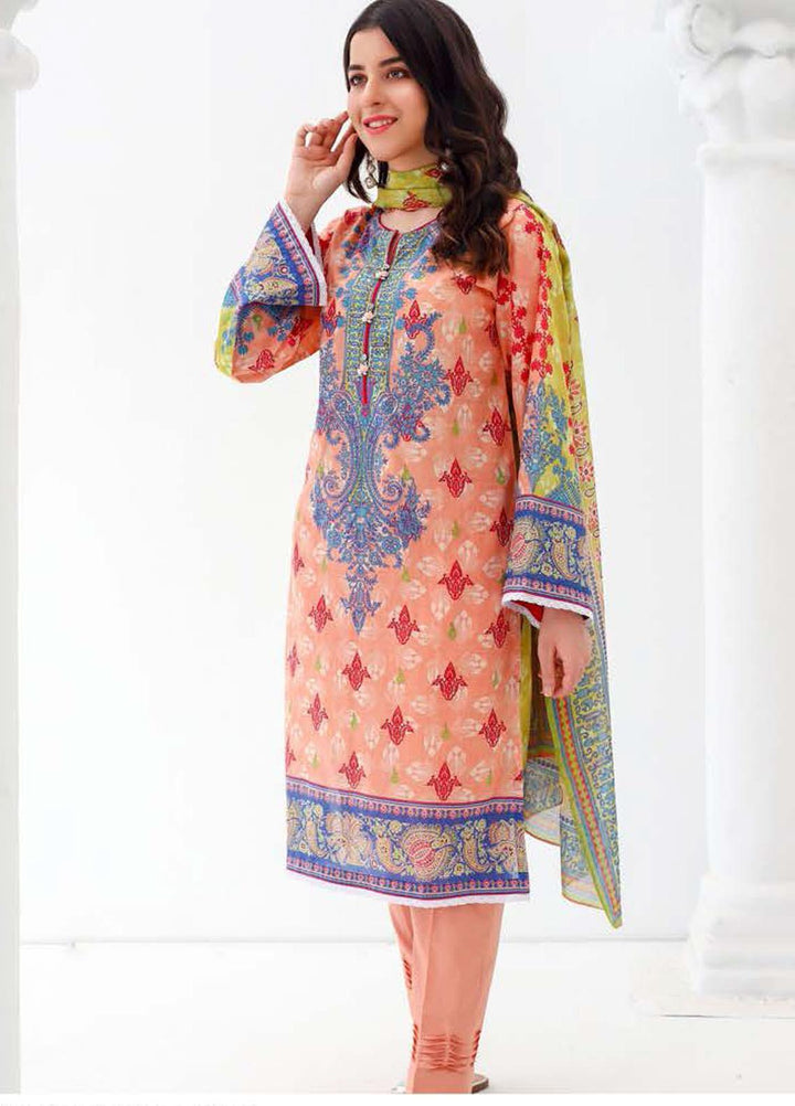Zellbury Printed Lawn Suits Unstitched 3 Piece ZB21L-2 Wusc 919 - Summer Collection