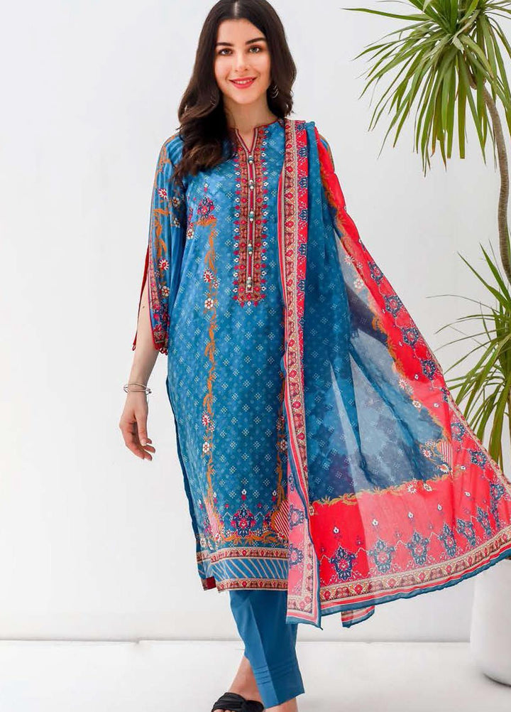 Zellbury Printed Lawn Suits Unstitched 3 Piece ZB21L-2 Wusc 921 - Summer Collection