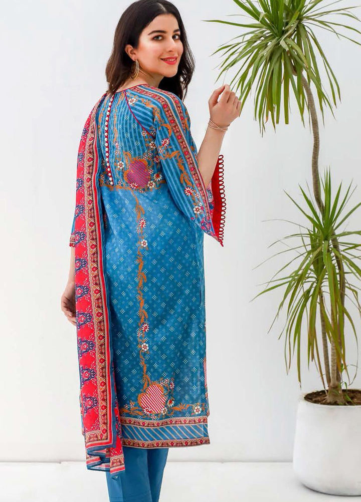 Zellbury Printed Lawn Suits Unstitched 3 Piece ZB21L-2 Wusc 921 - Summer Collection