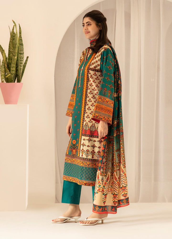 Zellbury Printed Lawn Suits Unstitched 2 Piece ZL21UL ZW-734 - Summer Collection