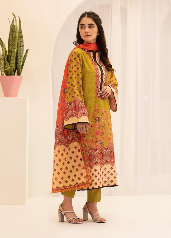 Zellbury Printed Lawn Suits Unstitched 2 Piece ZL21UL ZW-736 - Summer Collection